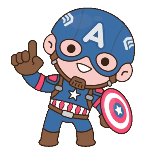 ☝ Стикер «Marvel Марвел» для Telegram