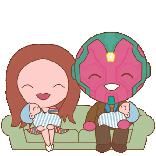 👨‍👩‍👧‍👦 Стикер «Marvel Марвел» для Telegram