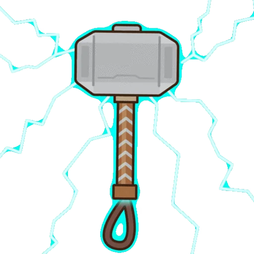 🔨 Стикер «Marvel Марвел» для Telegram