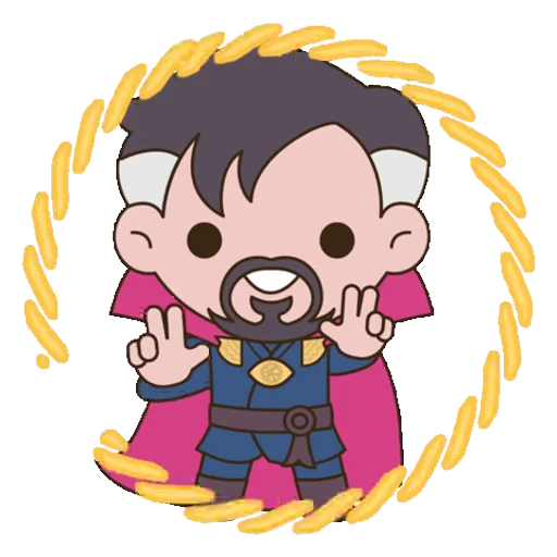 🧙 Стикер «Marvel Марвел» для Telegram