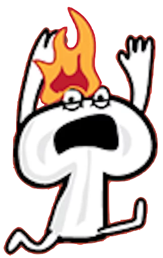 🔥 Стикер «The Awkward Yeti» для Telegram