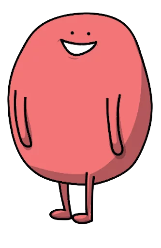 😀 Стикер «The Awkward Yeti» для Telegram