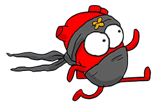 Стикерпак The Awkward Yeti для Telegram