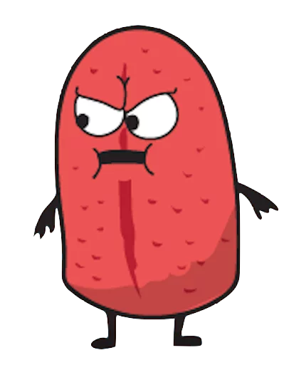 👅 Стикер «The Awkward Yeti» для Telegram