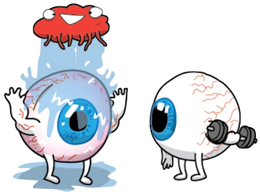 👀 Стикер «The Awkward Yeti» для Telegram