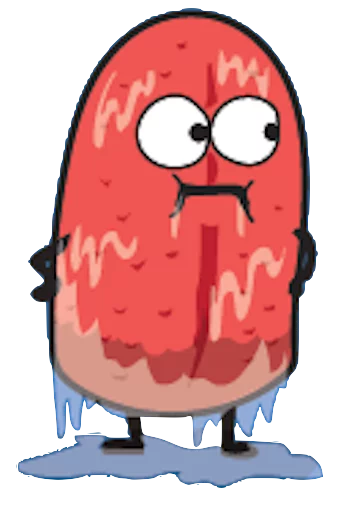 👅 Стикер «The Awkward Yeti» для Telegram