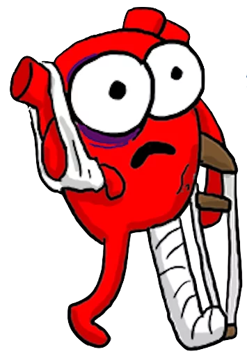 ❤ Стикер «The Awkward Yeti» для Telegram