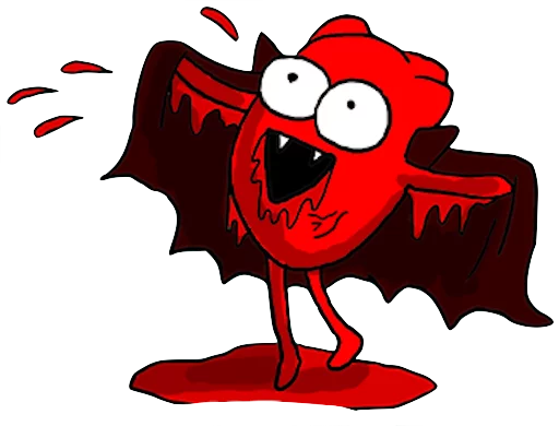 ❤ Стикер «The Awkward Yeti» для Telegram