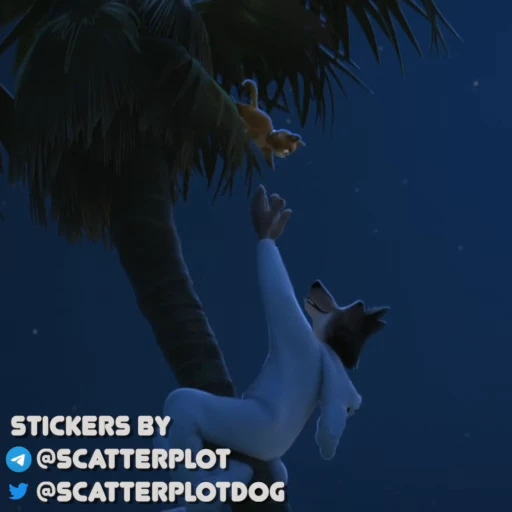 🐶 Стикер «The Bad Guys» для Telegram