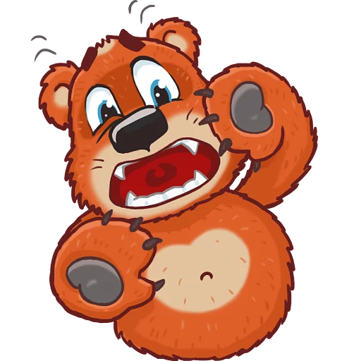 😖 Стикер «TheBear» для Telegram