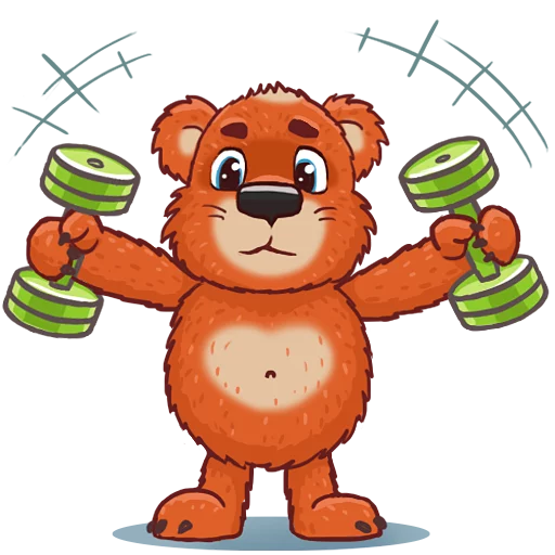 💪 Стикер «TheBear» для Telegram