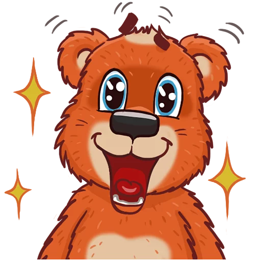🤓 Стикер «TheBear» для Telegram