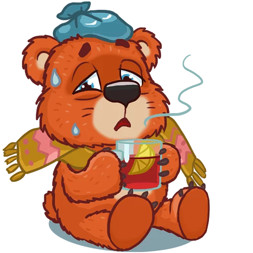🤒 Стикер «TheBear» для Telegram