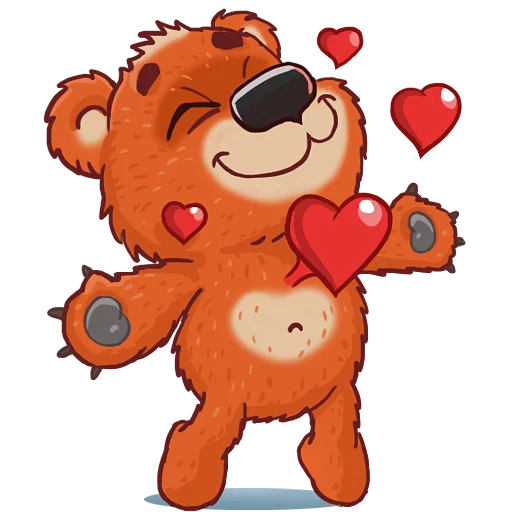 ❤ Стикер «TheBear» для Telegram