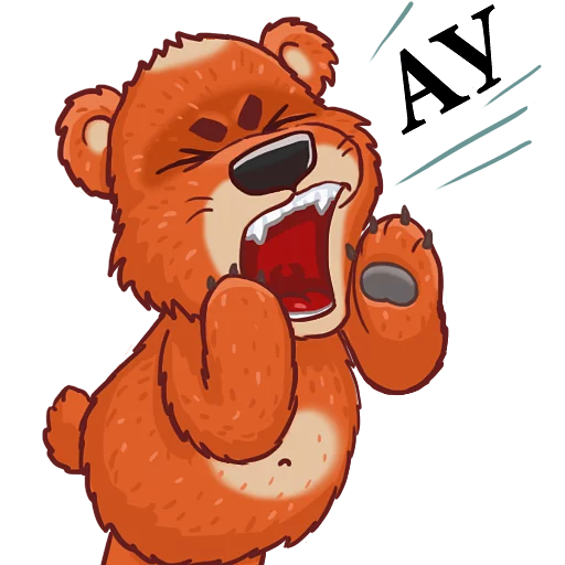 😮 Стикер «TheBear» для Telegram