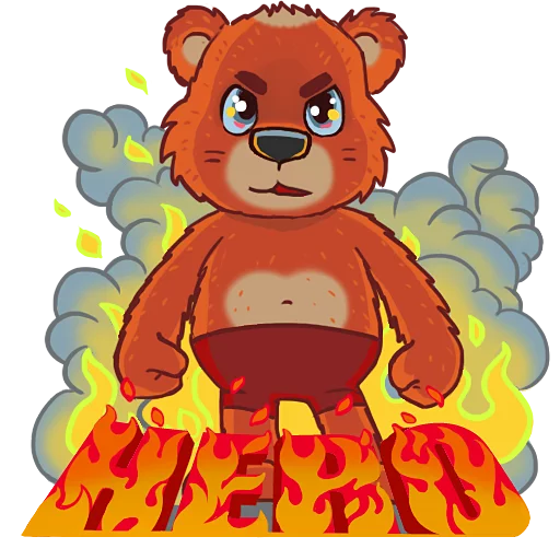🤘 Стикер «TheBear» для Telegram