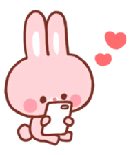 ☺️ Стикер «bear & bunny» для Telegram