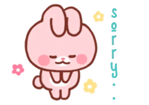 😔 Стикер «bear & bunny» для Telegram