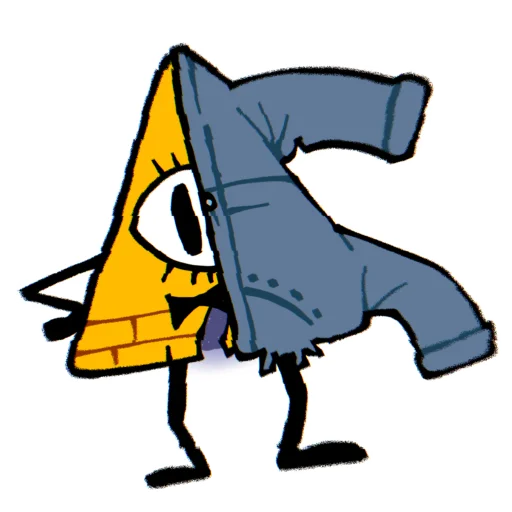 👖 Стикер «THE BILL THE MIND» для Telegram
