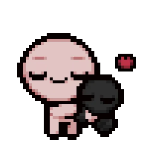 ❤️ Стикер «The Binding of Isaac» для Telegram
