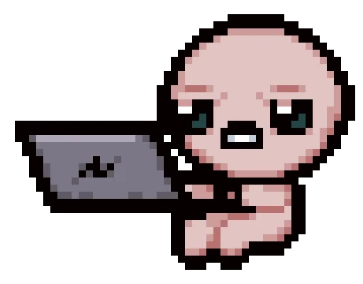 🤬 Стикер «The Binding of Isaac» для Telegram