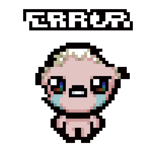 ❌ Стикер «The Binding of Isaac» для Telegram