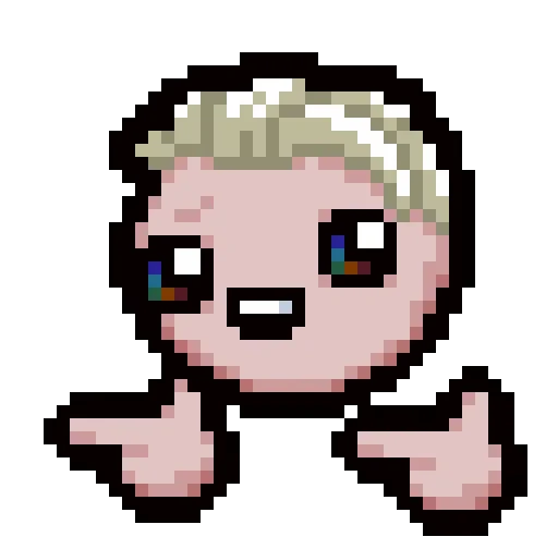 👈 Стикер «The Binding of Isaac» для Telegram