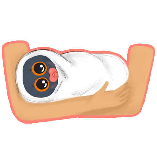 👼 Стикер «The cat named Mouse» для Telegram
