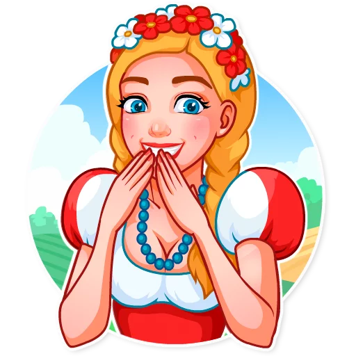 🇵🇱 Стикер «Cheerleaders 2018» для Telegram