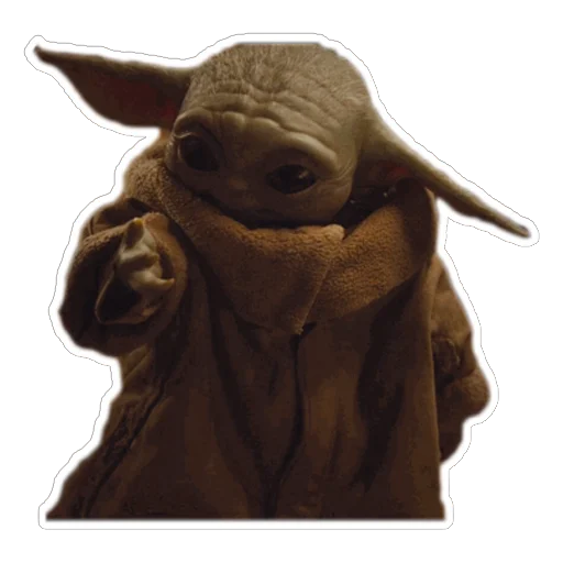 😮 Стикер «Ba The Child from Mandalorian» для Telegram