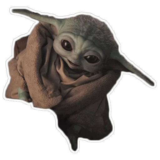 🙏 Стикер «Ba The Child from Mandalorian» для Telegram