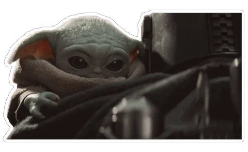 🚀 Стикер «Ba The Child from Mandalorian» для Telegram