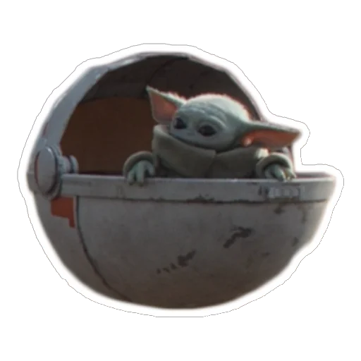 ☺️ Стикер «Ba The Child from Mandalorian» для Telegram