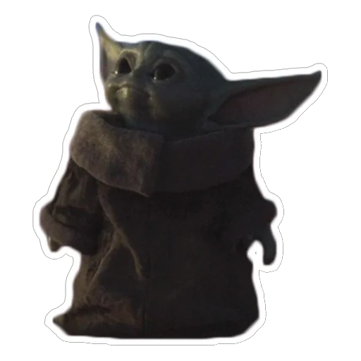 🤩 Стикер «Ba The Child from Mandalorian» для Telegram
