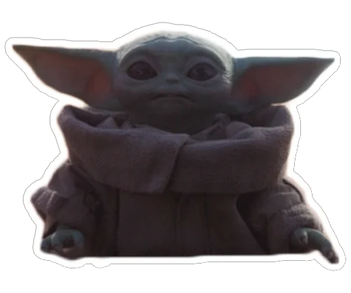 🙂 Стикер «Ba The Child from Mandalorian» для Telegram