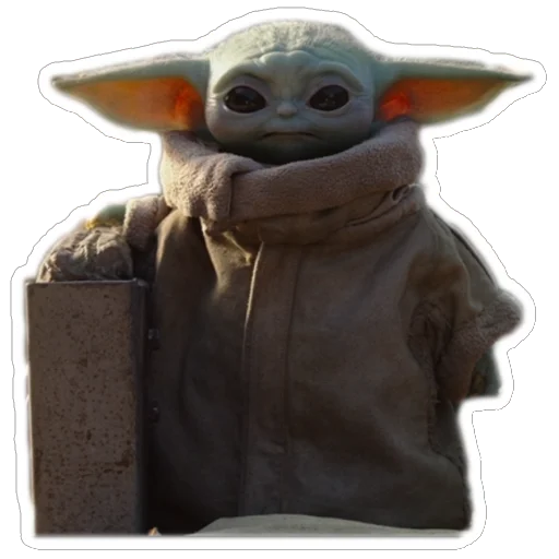 👋 Стикер «Ba The Child from Mandalorian» для Telegram