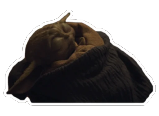 😴 Стикер «Ba The Child from Mandalorian» для Telegram