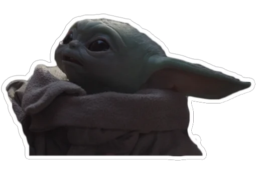 😍 Стикер «Ba The Child from Mandalorian» для Telegram