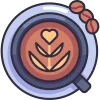 🥯 Эмодзи «Кофейный» для Telegram
