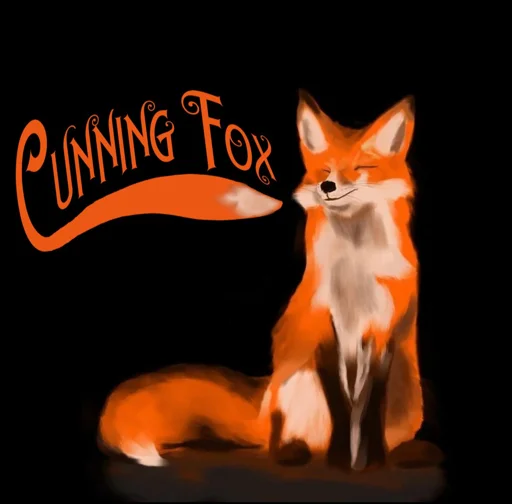 🥰 Стикер «Cunning Fox (razoleg)» для Telegram