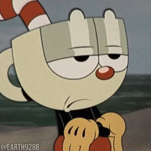 😠 Стикер «THE CUP HEAD SHOW» для Telegram