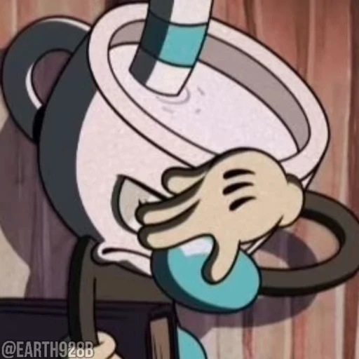 😒 Стикер «THE CUP HEAD SHOW» для Telegram