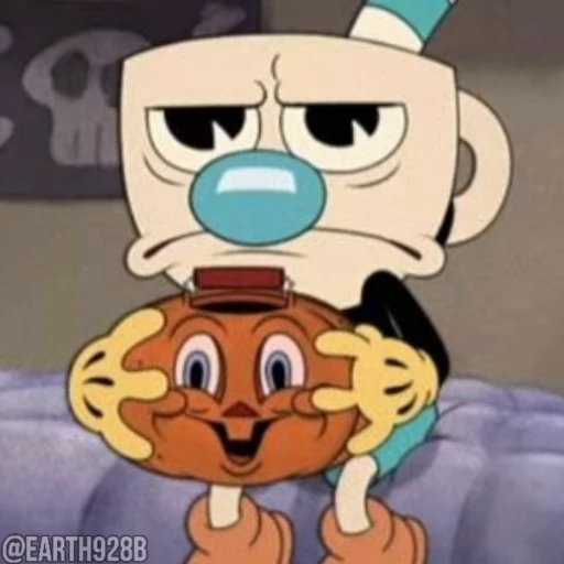 😠 Стикер «THE CUP HEAD SHOW» для Telegram