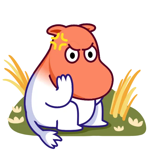 😡 Стикер «Moomin» для Telegram