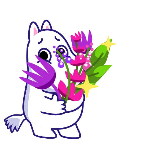 🌷 Стикер «Moomin» для Telegram