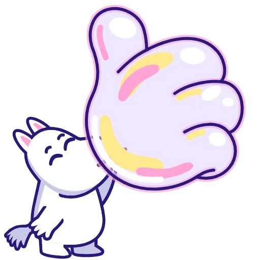 👍 Стикер «Moomin» для Telegram