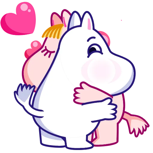 🫂 Стикер «Moomin» для Telegram