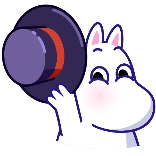 🙏 Стикер «Moomin» для Telegram