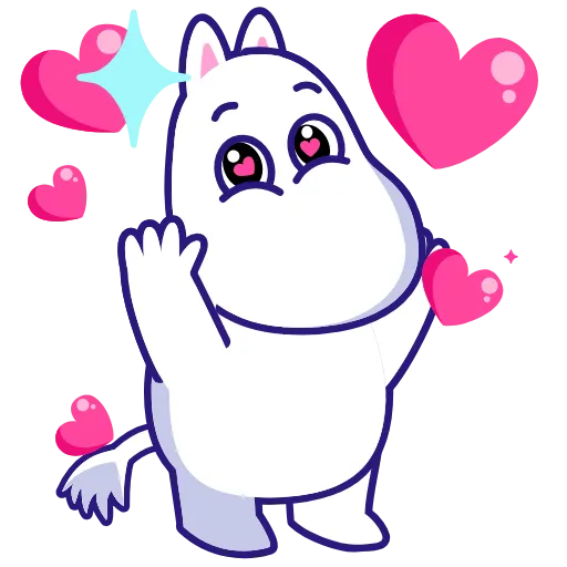😘 Стикер «Moomin» для Telegram