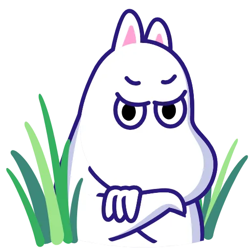 😠 Стикер «Moomin» для Telegram